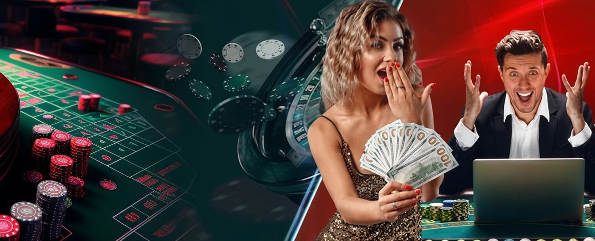 okbet Casino main hero image with diverse games